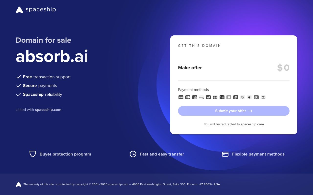 Absorb LMS — zrzut ekranu interfejsu