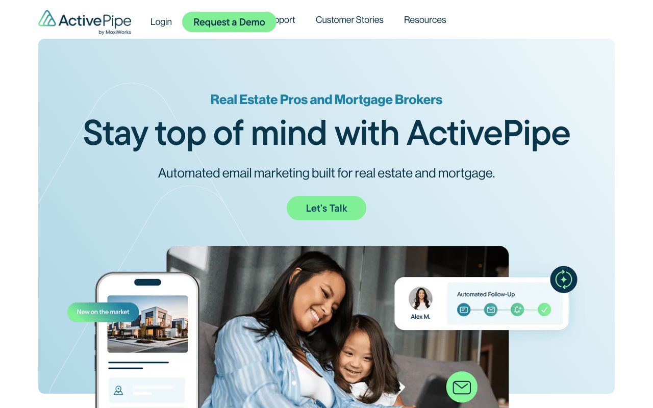 ActivePipe — zrzut ekranu interfejsu