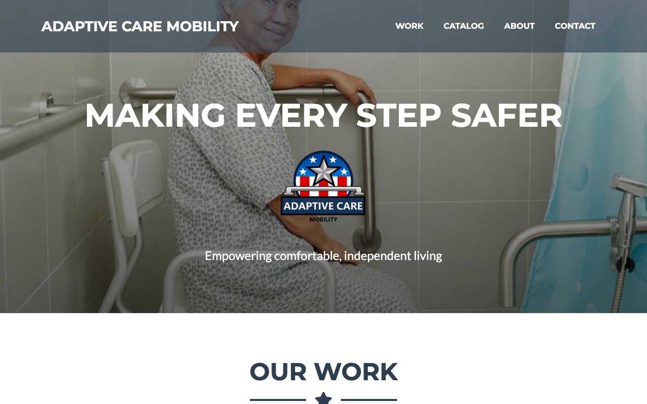 Adaptive Care — zrzut ekranu interfejsu