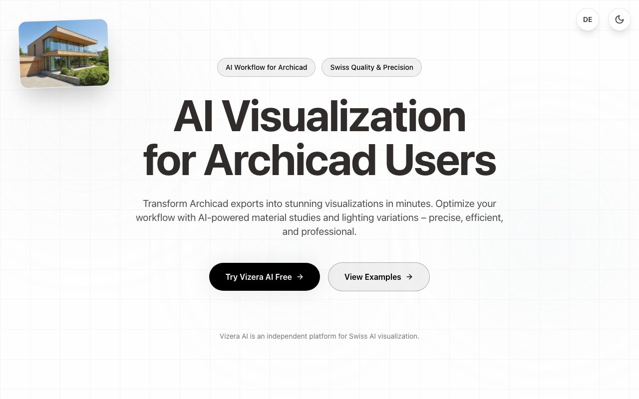 ARCHICAD — zrzut ekranu interfejsu