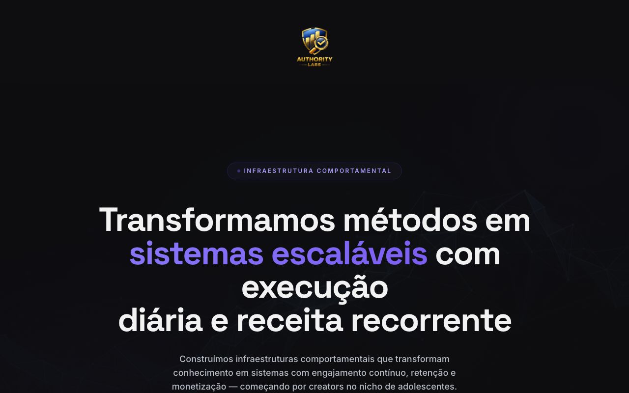 AuthorityLabs. Verified Reviews, Pros & Cons — zrzut ekranu interfejsu