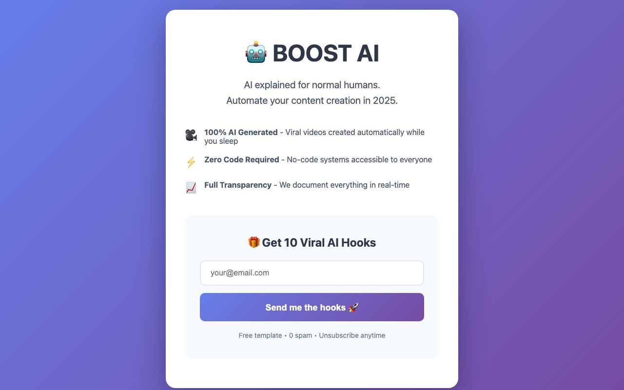 Boost.AI — zrzut ekranu interfejsu