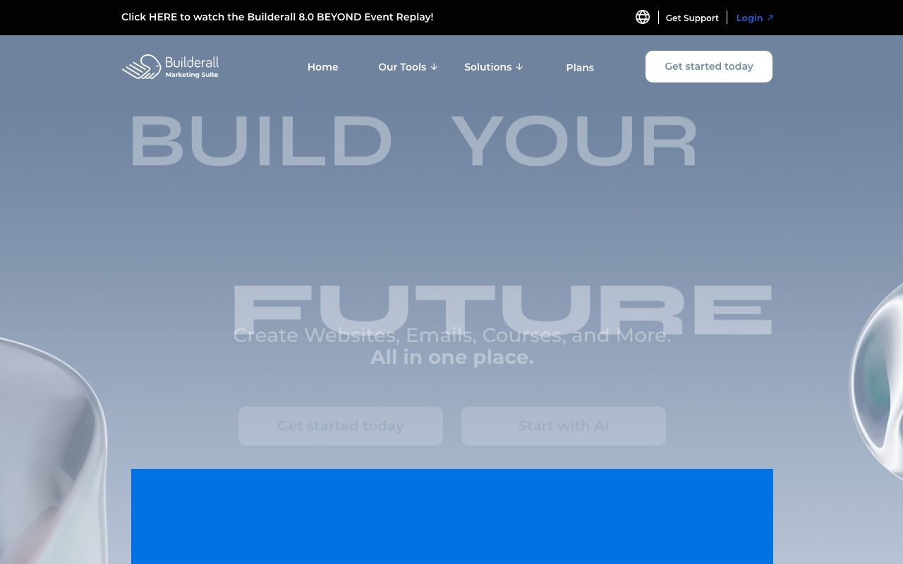 Builderall. Verified Reviews, Pros & Cons — zrzut ekranu interfejsu
