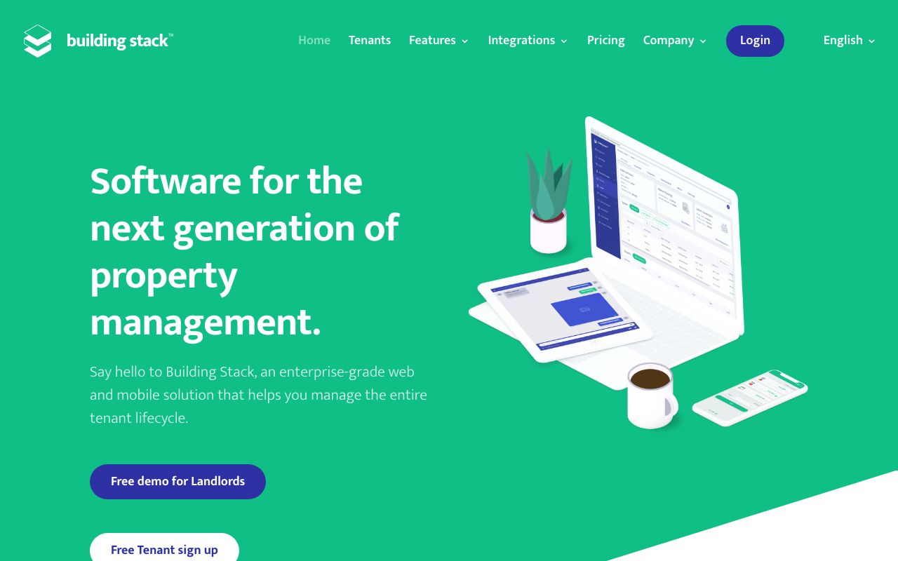 Building Stack — zrzut ekranu interfejsu