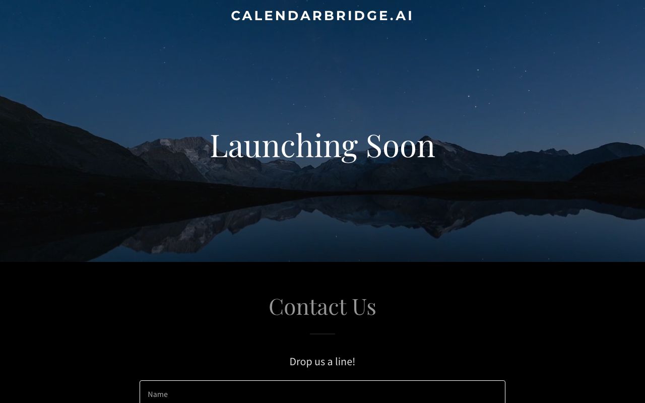 CalendarBridge — zrzut ekranu interfejsu