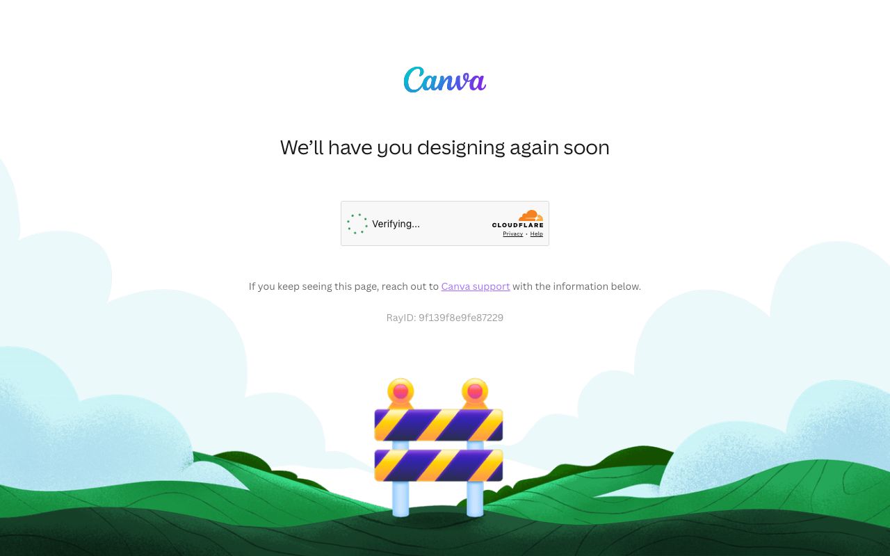 Canva — zrzut ekranu interfejsu