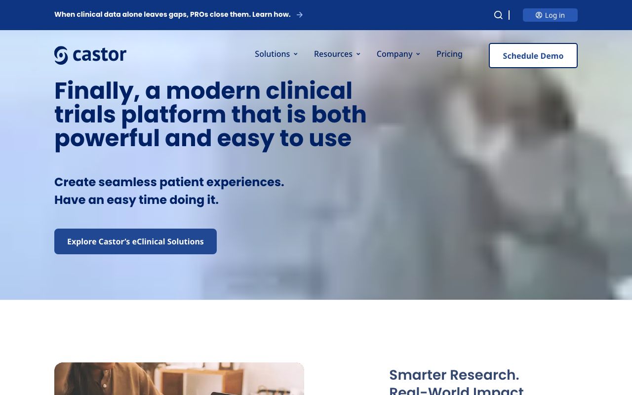 Castor EDC — zrzut ekranu interfejsu