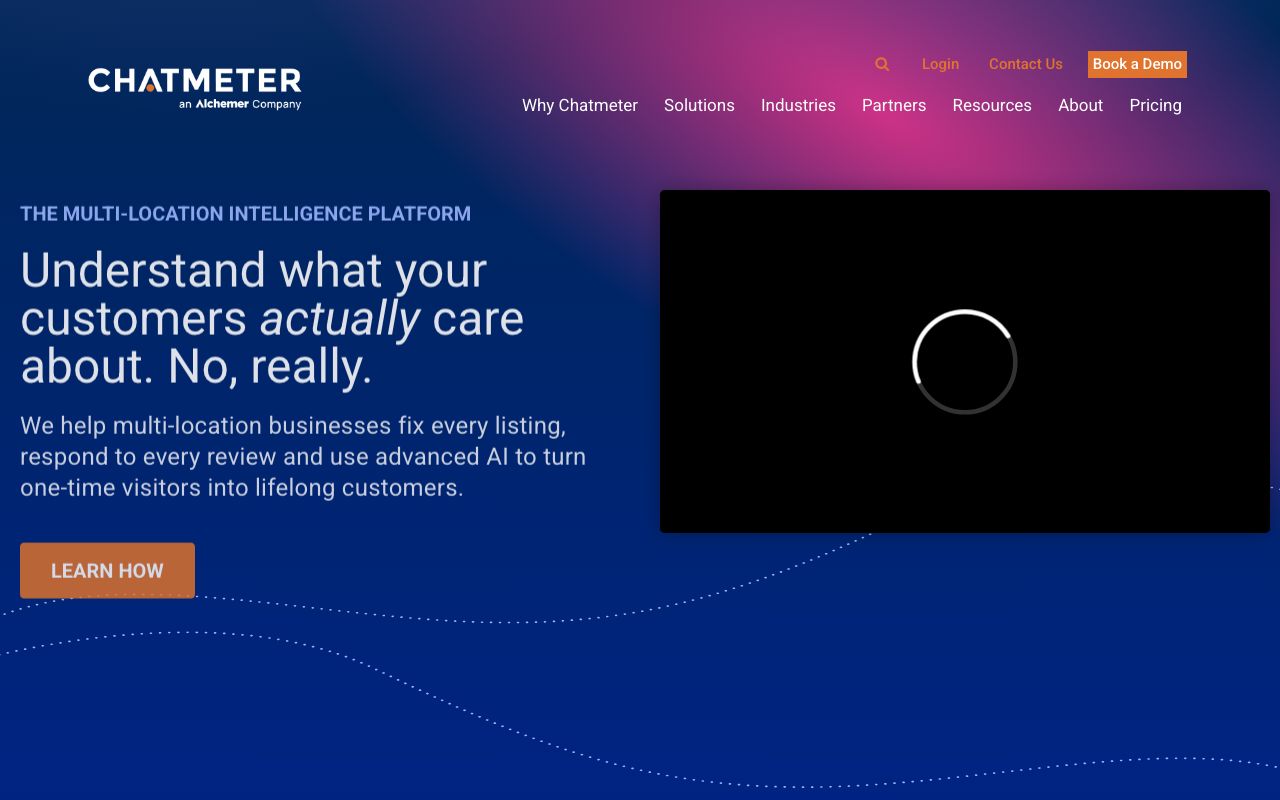 Chatmeter — zrzut ekranu interfejsu