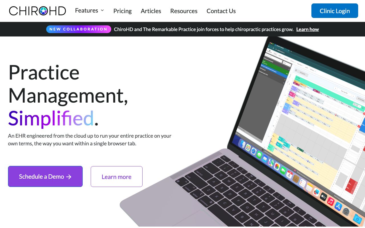 ChiroHD Reviews, Pros and Cons — zrzut ekranu interfejsu