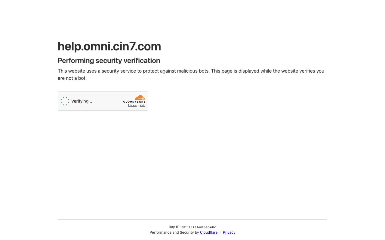 Cin7 Omni — zrzut ekranu interfejsu