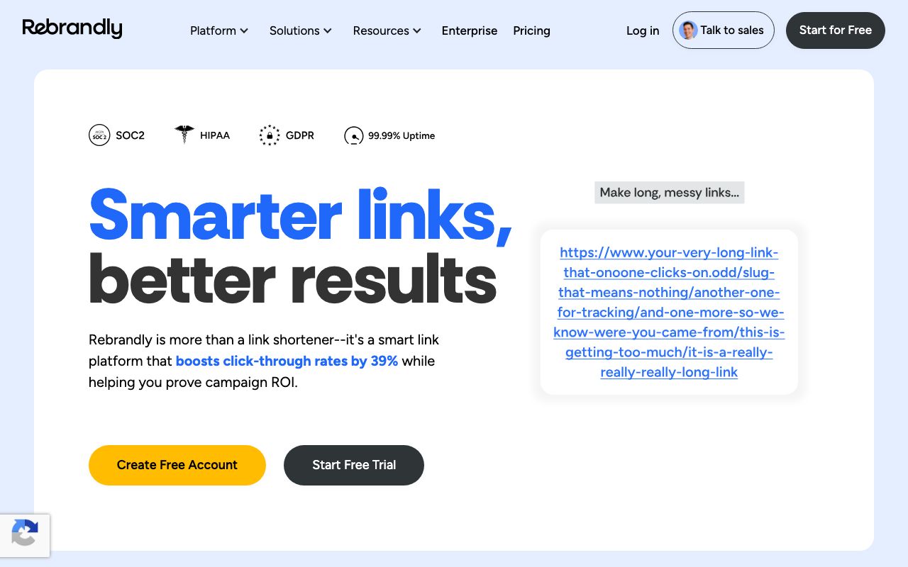 ClickMeter — zrzut ekranu interfejsu