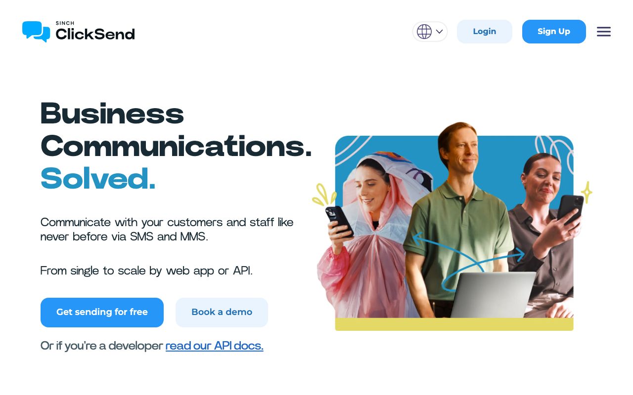 ClickSend Pricing: A Comprehensive Guide — zrzut ekranu interfejsu