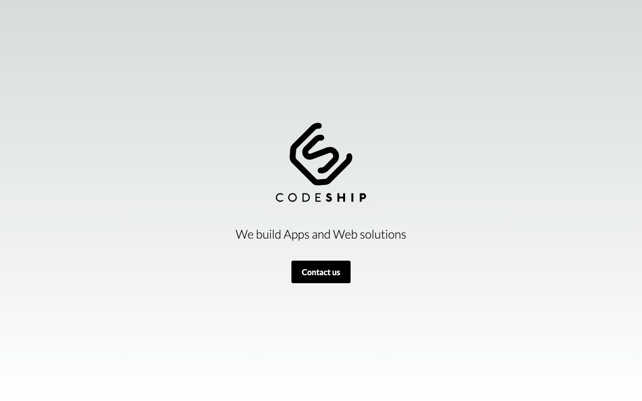 Codeship — zrzut ekranu interfejsu