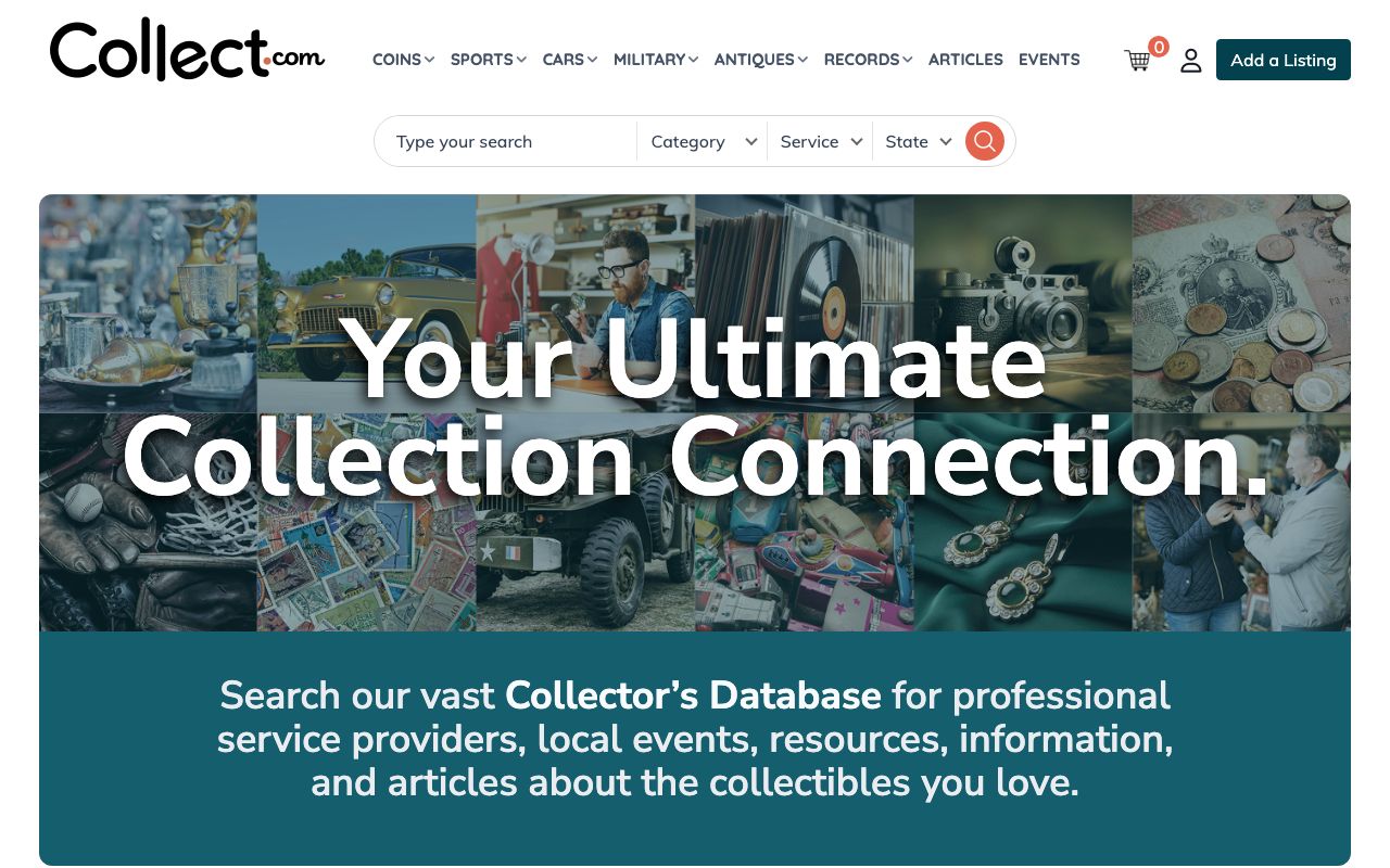 Collect!. Verified Reviews, Pros & Cons — zrzut ekranu interfejsu