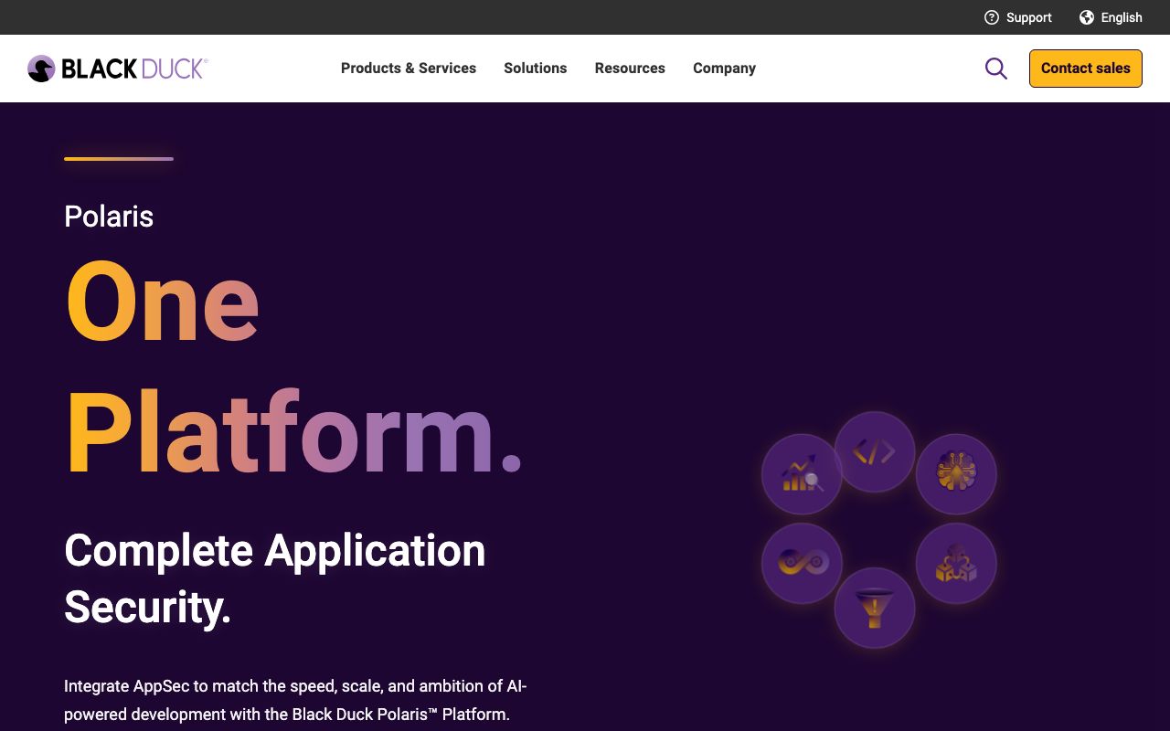 Coverity — zrzut ekranu interfejsu