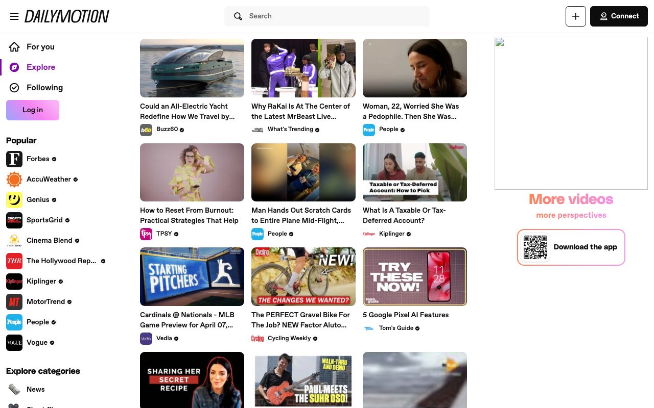 Best 15 Dailymotion Alternatives in 2026 — zrzut ekranu interfejsu