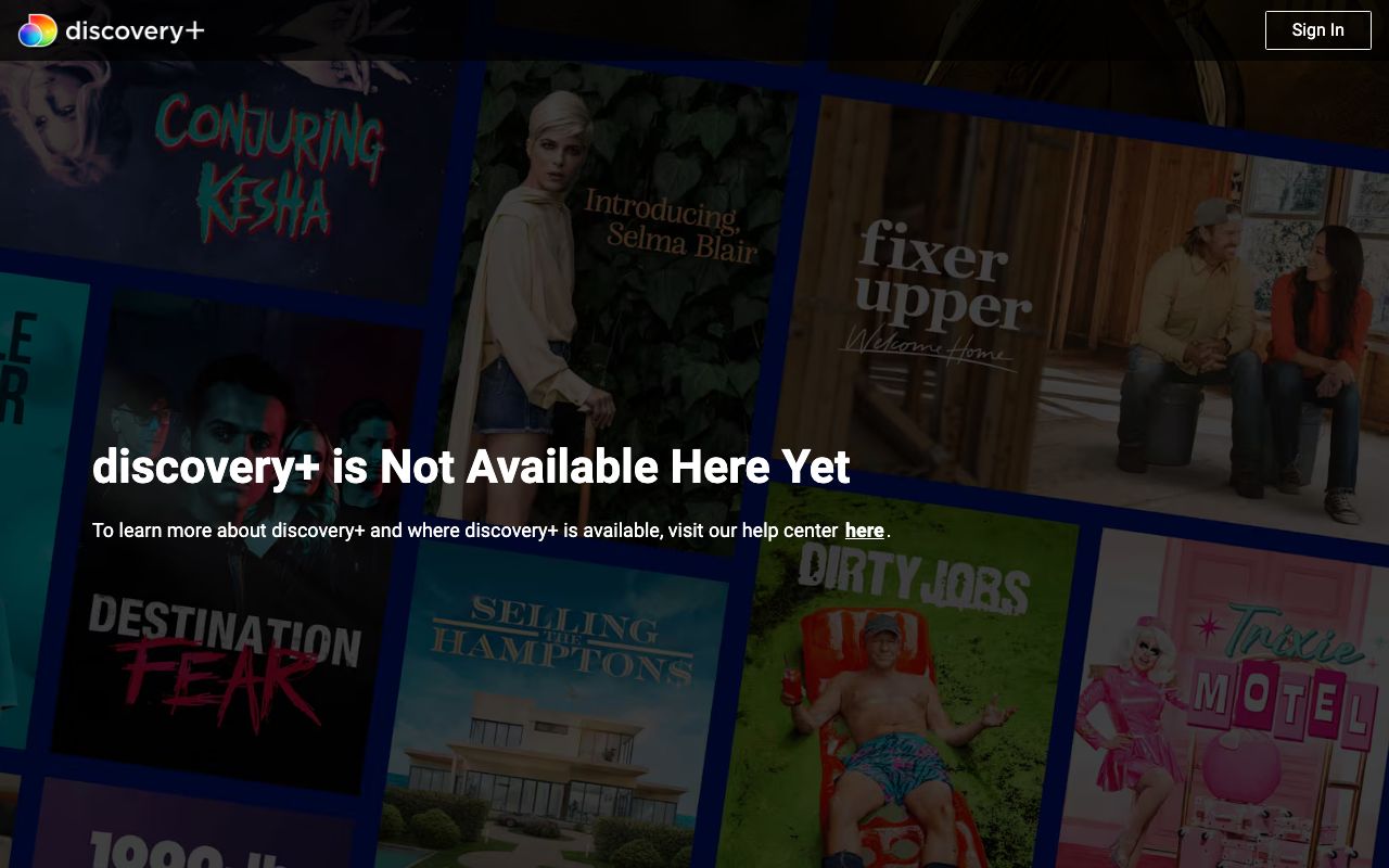 Discovery Pro — zrzut ekranu interfejsu