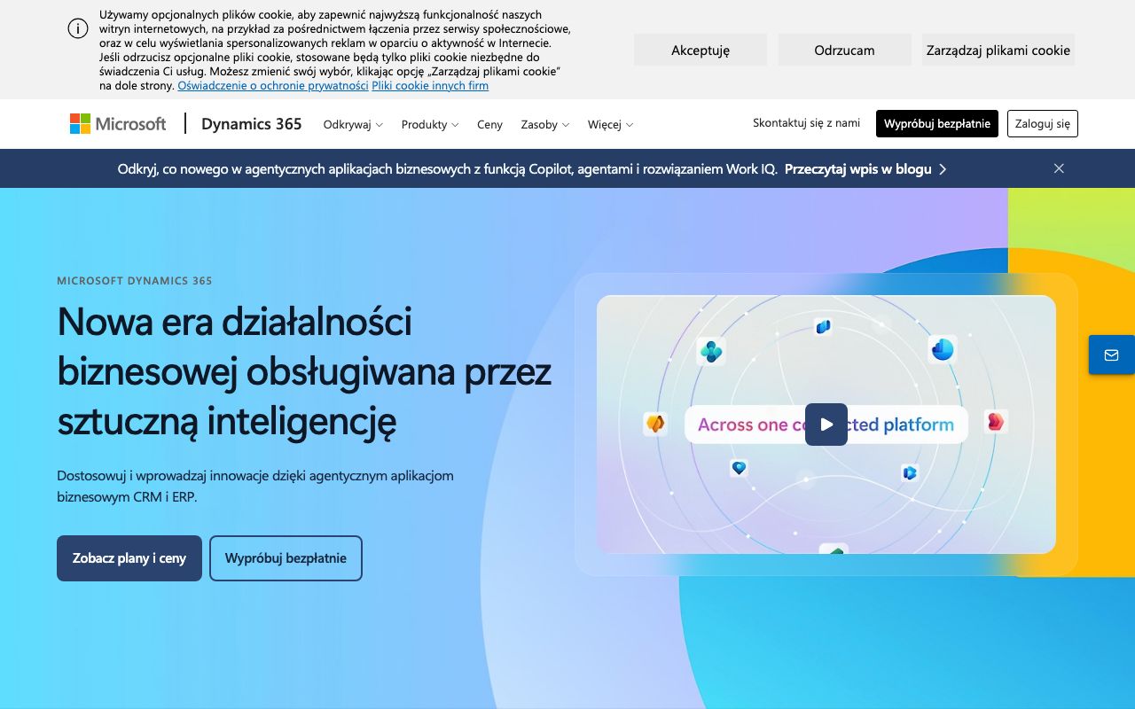 Dynamics 365. Verified Reviews, Pros & Cons — zrzut ekranu interfejsu