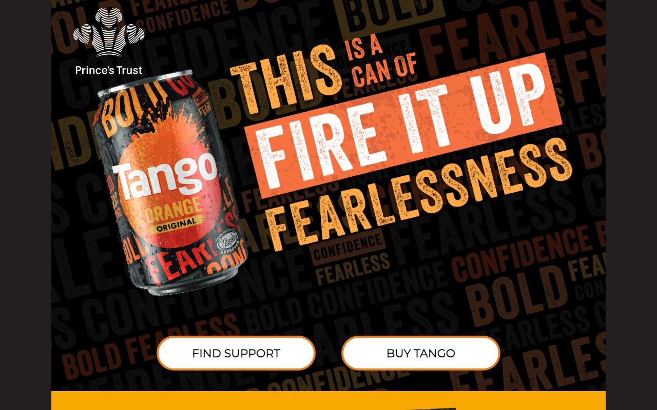 Tango — zrzut ekranu interfejsu