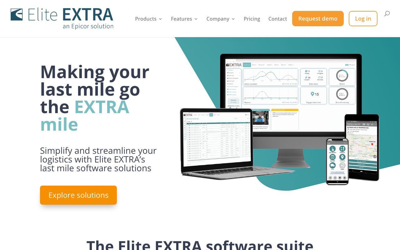Elite EXTRA — zrzut ekranu interfejsu