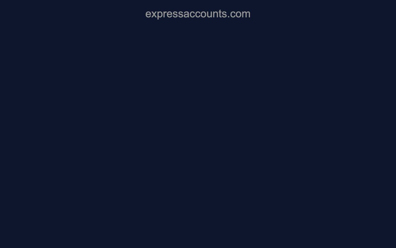 Express Accounts — zrzut ekranu interfejsu