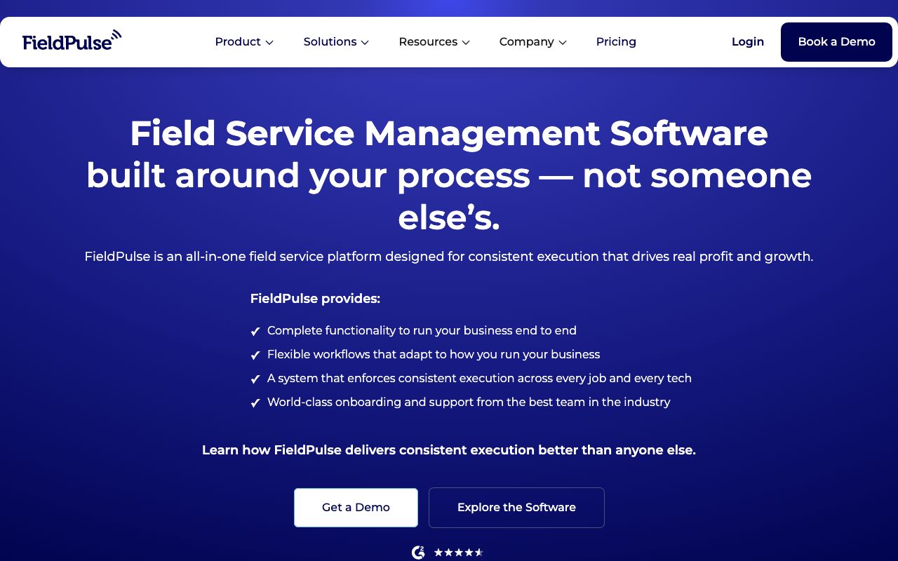 FieldPulse Reviews, Pros and Cons — zrzut ekranu interfejsu