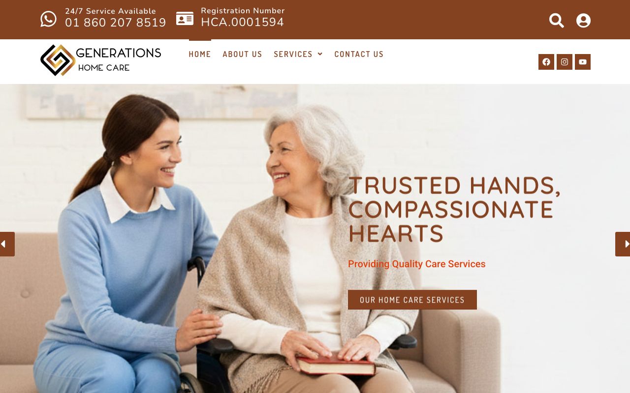 Generations Homecare System 2026 Pricing, Features ... — zrzut ekranu interfejsu