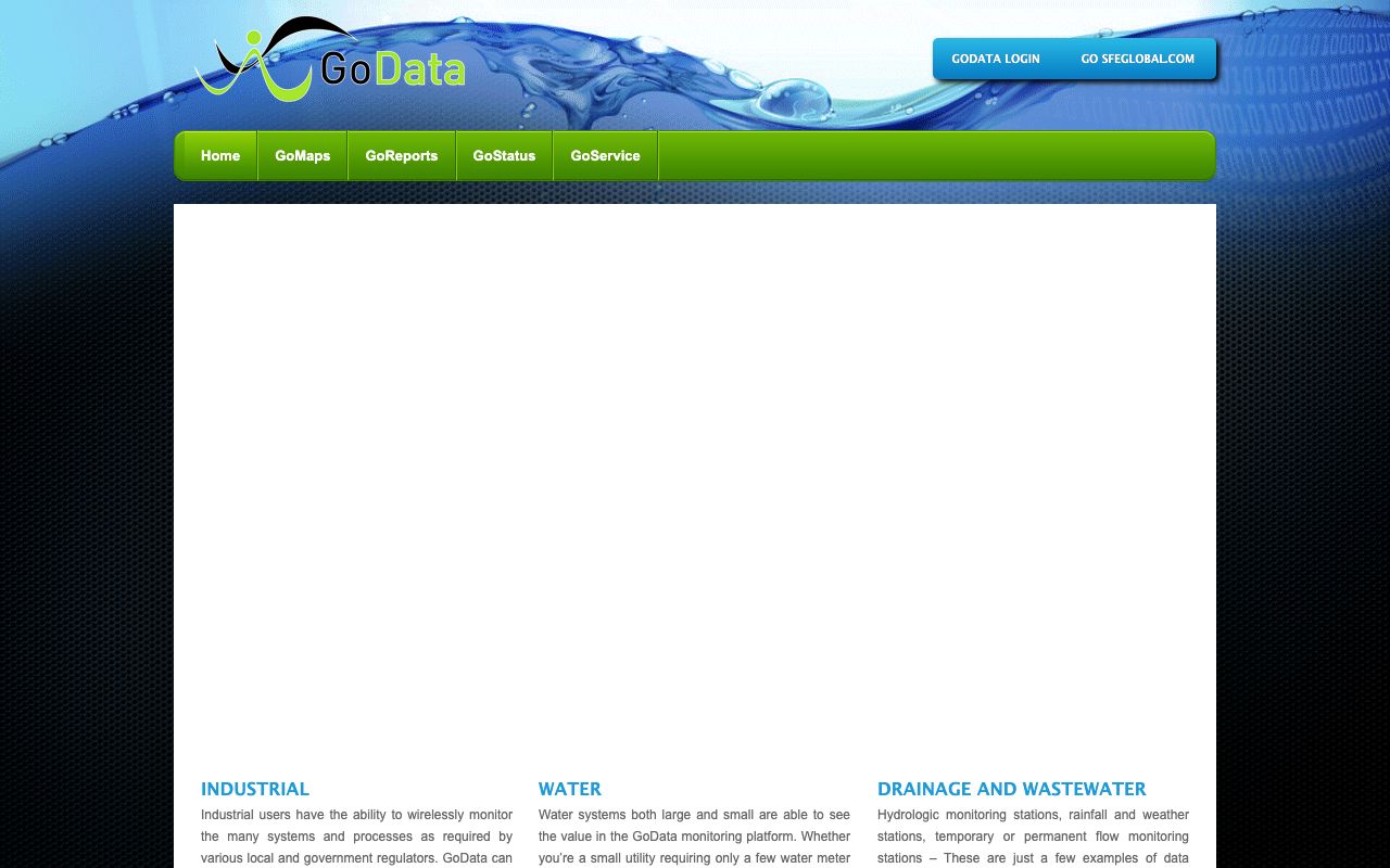 GO Data Hub — zrzut ekranu interfejsu
