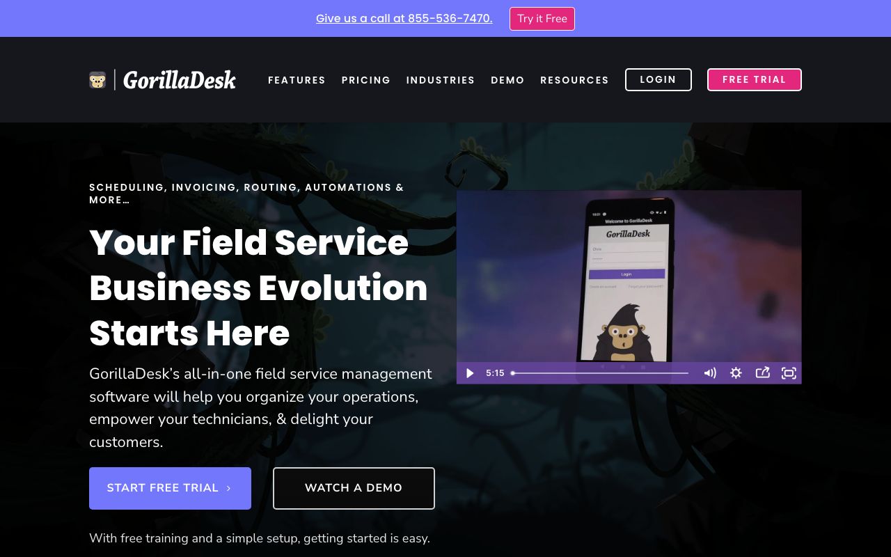 GorillaDesk Software 2026: Features, Integrations, Pros & ... — zrzut ekranu interfejsu