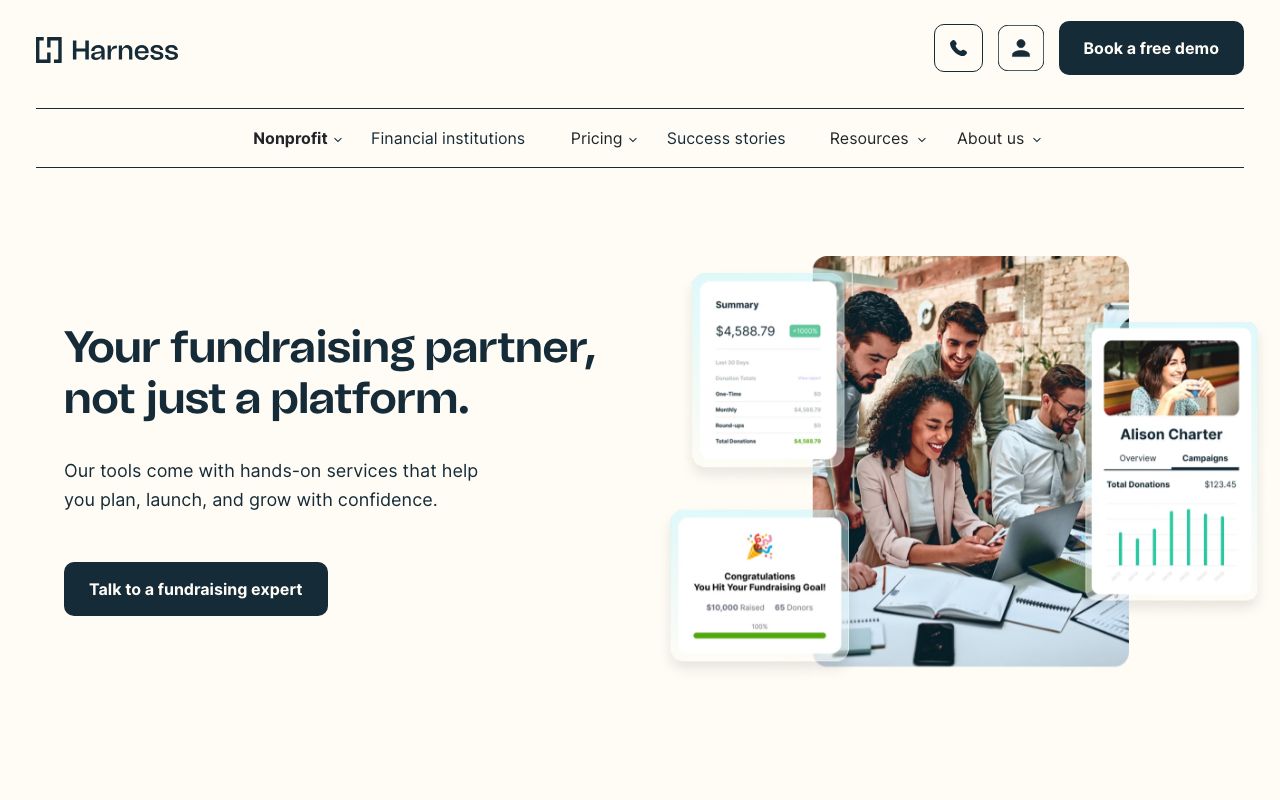 Harness — zrzut ekranu interfejsu