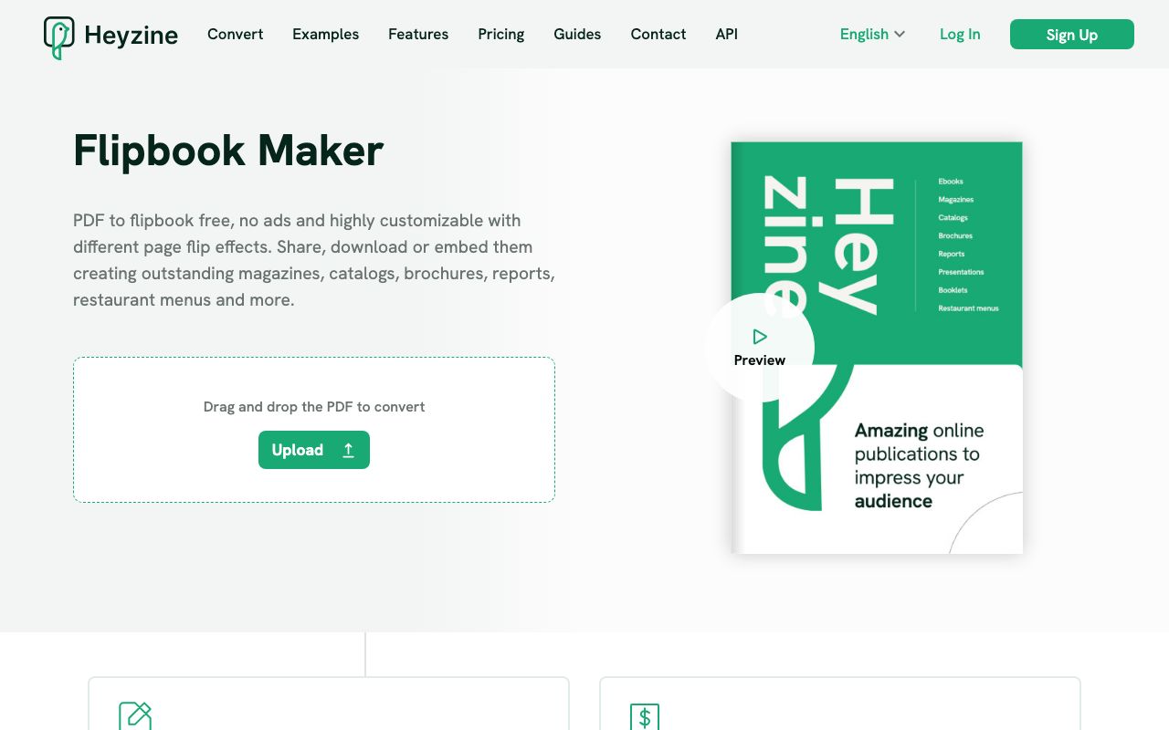 Heyzine. Verified Reviews, Pros & Cons — zrzut ekranu interfejsu