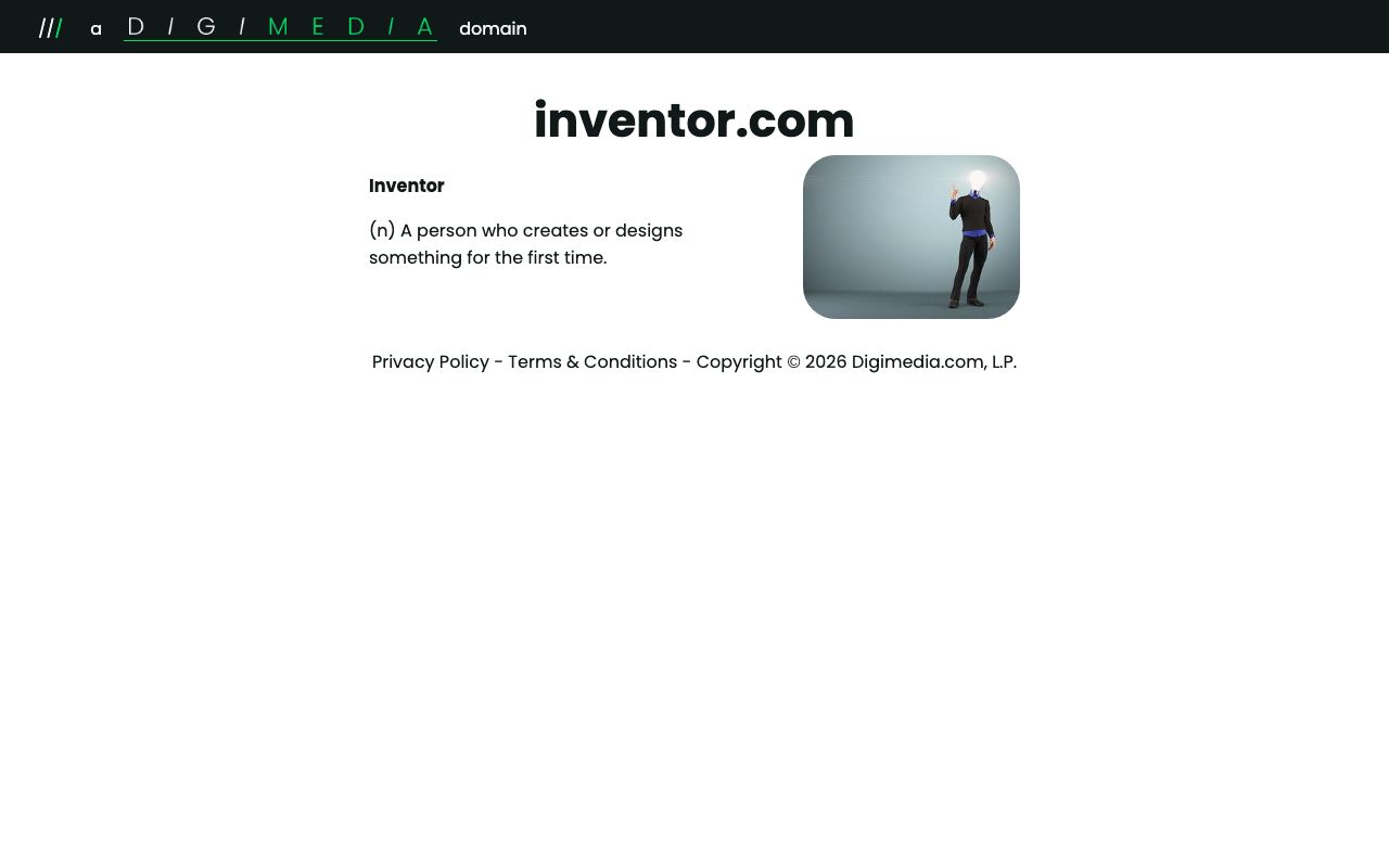 Inventor — zrzut ekranu interfejsu