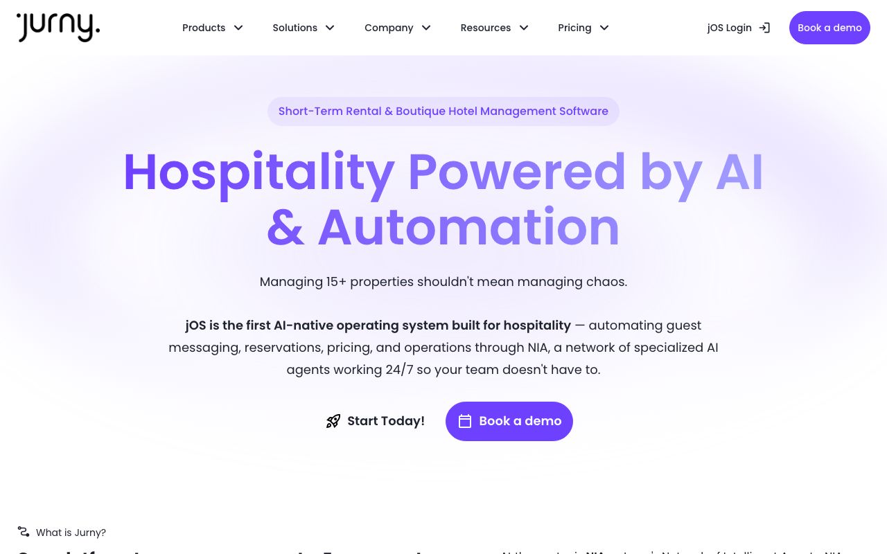 Jurny. Verified Reviews, Pros & Cons — zrzut ekranu interfejsu
