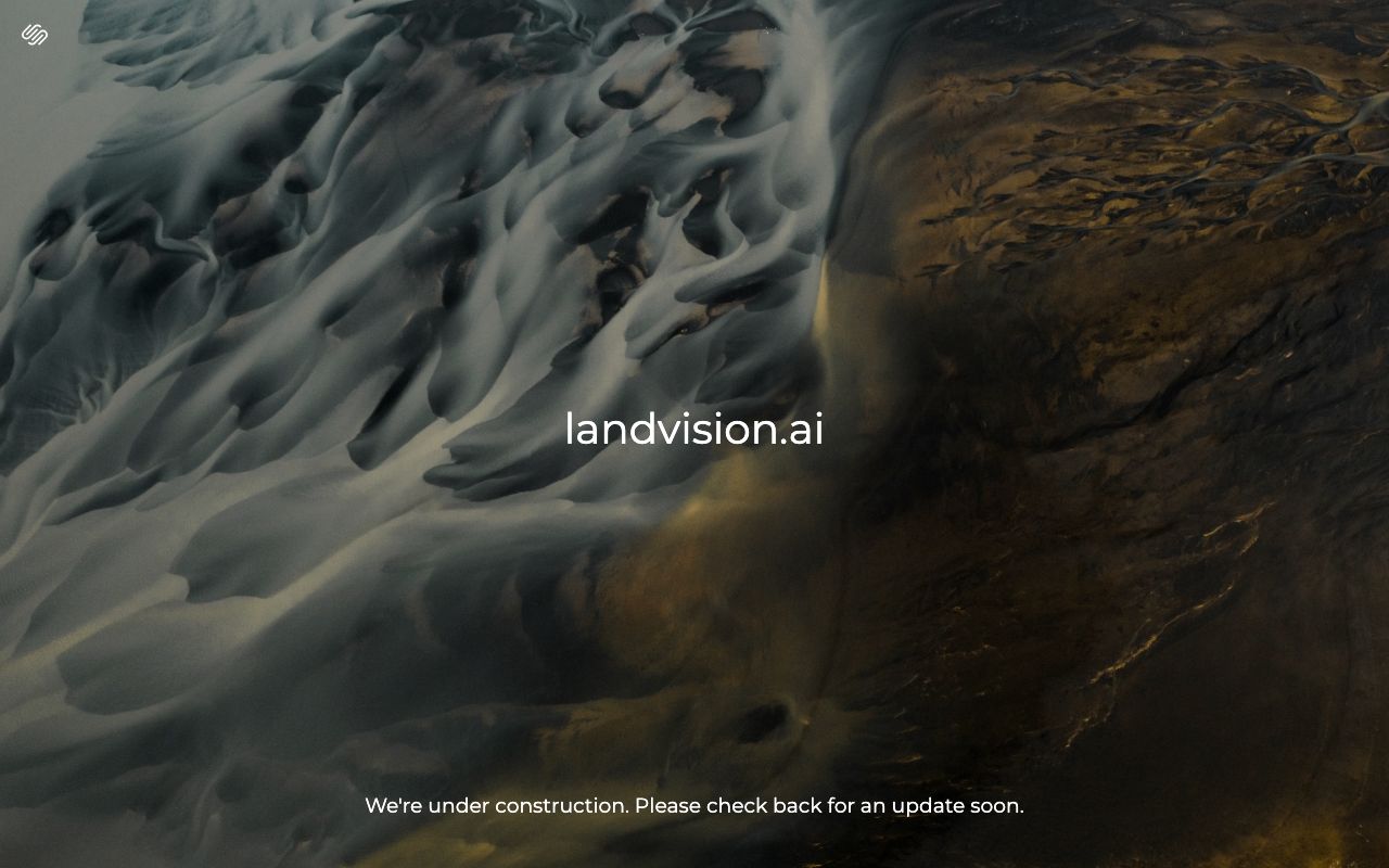 LandVision — zrzut ekranu interfejsu