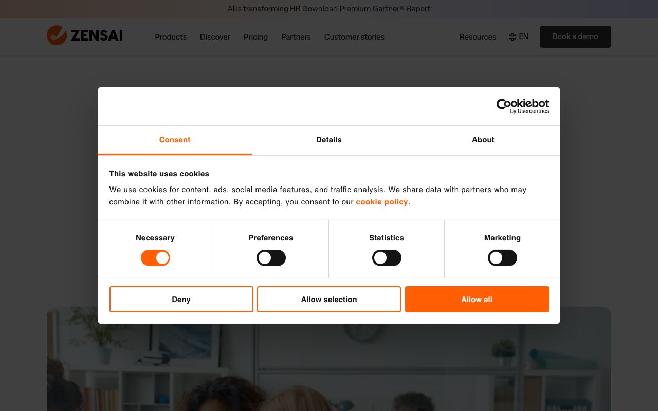 LMS365 — zrzut ekranu interfejsu