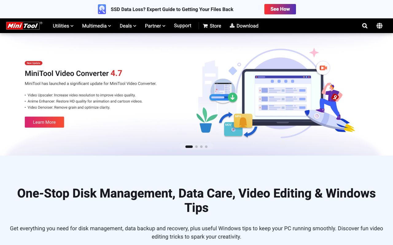 MiniTool Power Data Recovery Software Pricing ... — zrzut ekranu interfejsu
