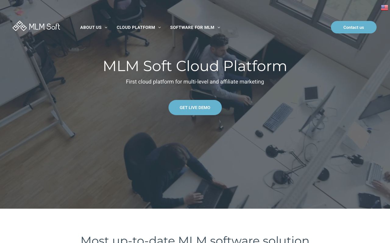 MLM Soft — zrzut ekranu interfejsu