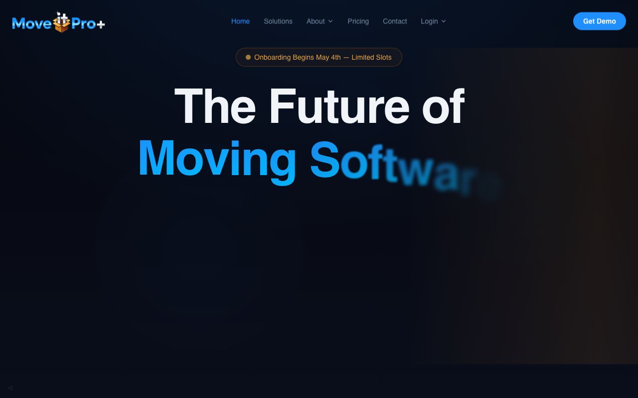MoveitPro — zrzut ekranu interfejsu