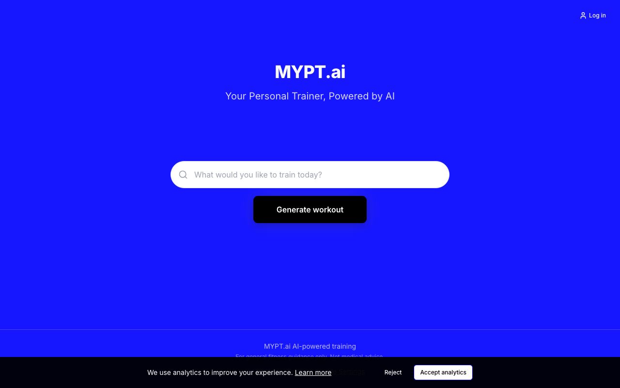My PT Hub — zrzut ekranu interfejsu