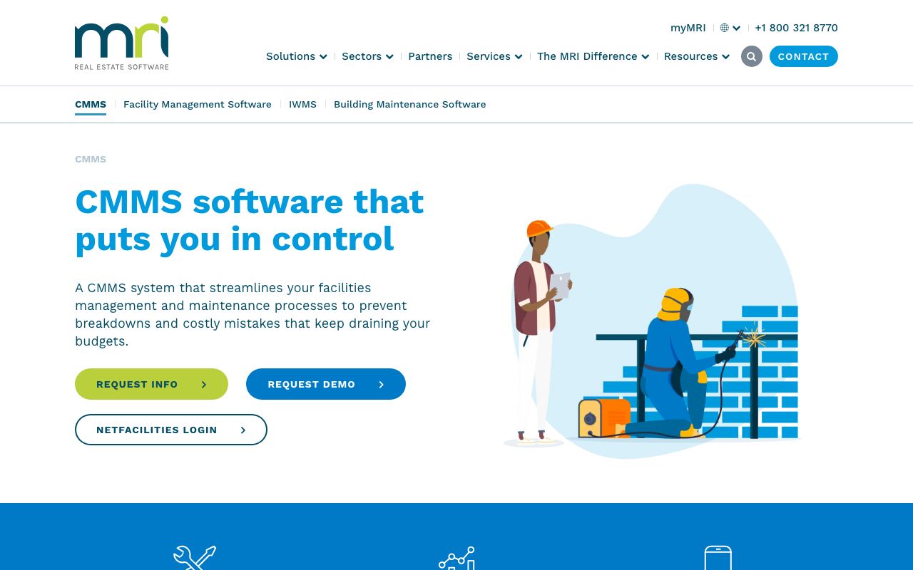 NetFacilities — zrzut ekranu interfejsu
