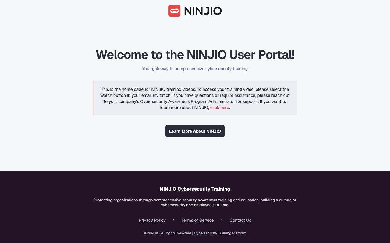 NINJIO AWARE 2025 Pricing, Features, Reviews & Alternatives — zrzut ekranu interfejsu