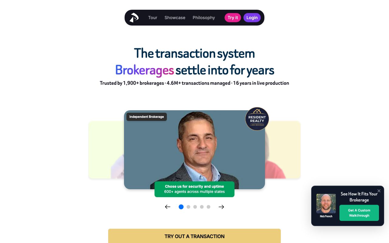Paperless Pipeline — zrzut ekranu interfejsu