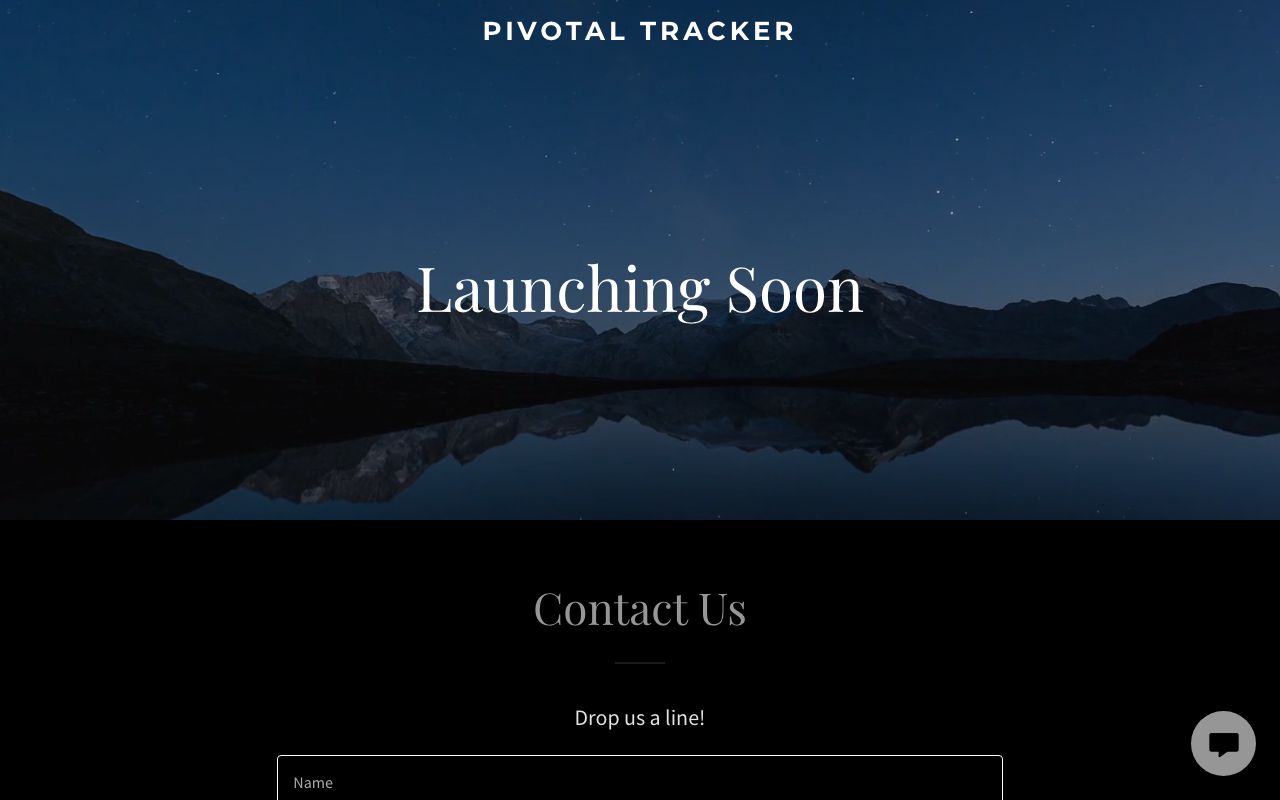 Pivotal Tracker — zrzut ekranu interfejsu