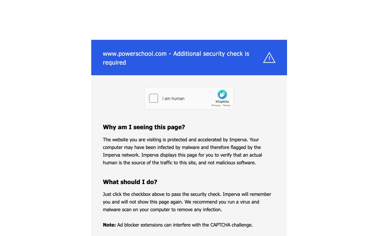 PowerSchool Reviews, Pros and Cons — zrzut ekranu interfejsu