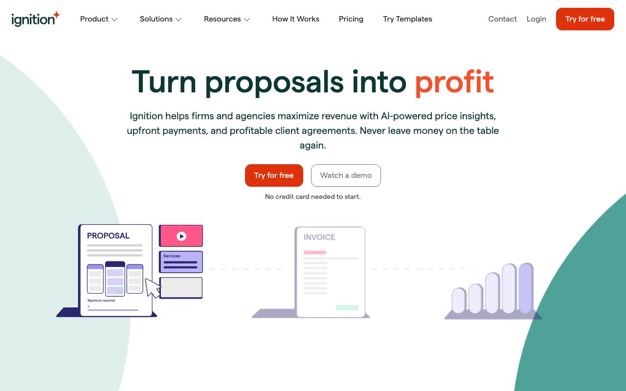 Ignition. Verified Reviews, Pros & Cons — zrzut ekranu interfejsu