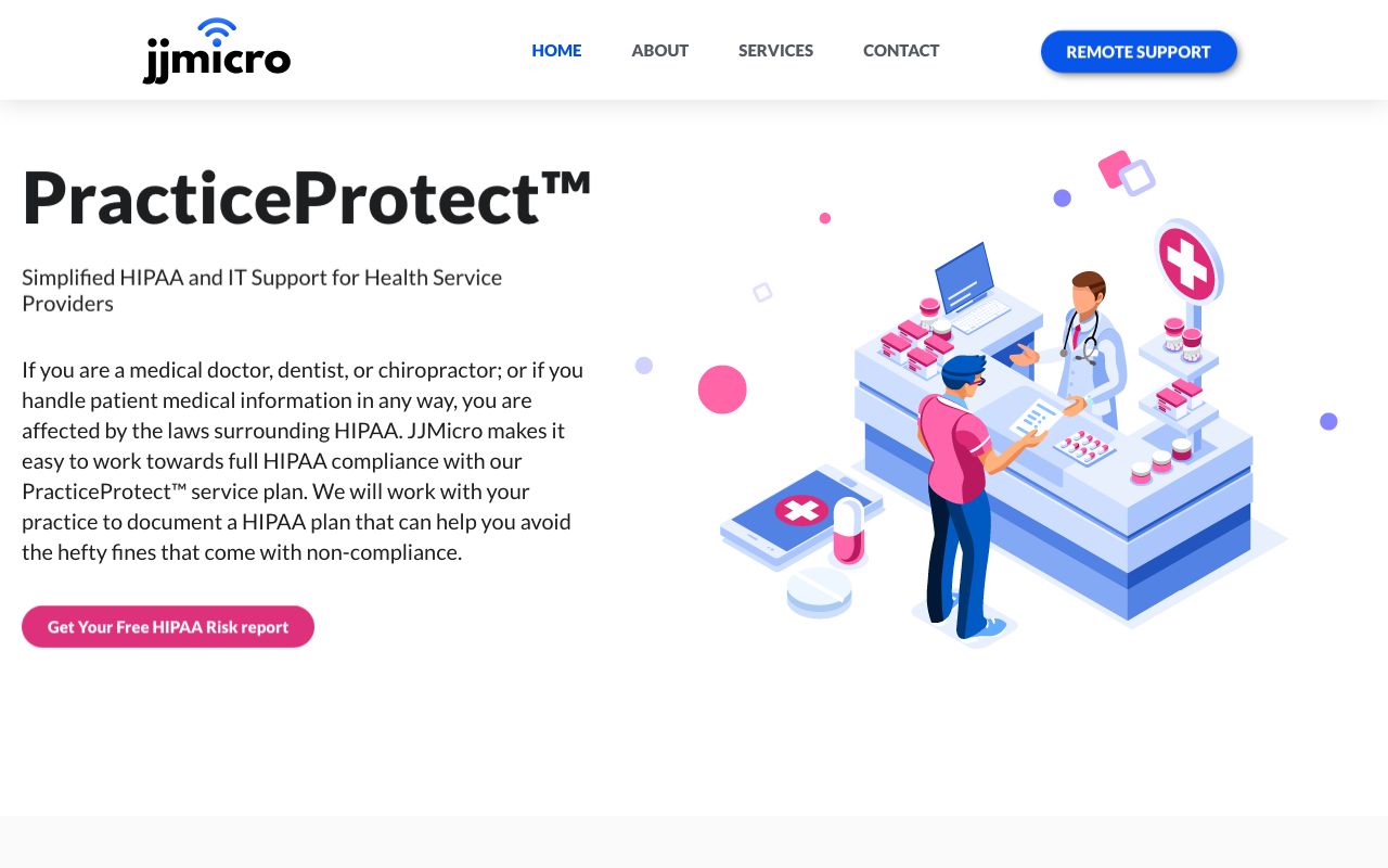 Practice Protect — zrzut ekranu interfejsu