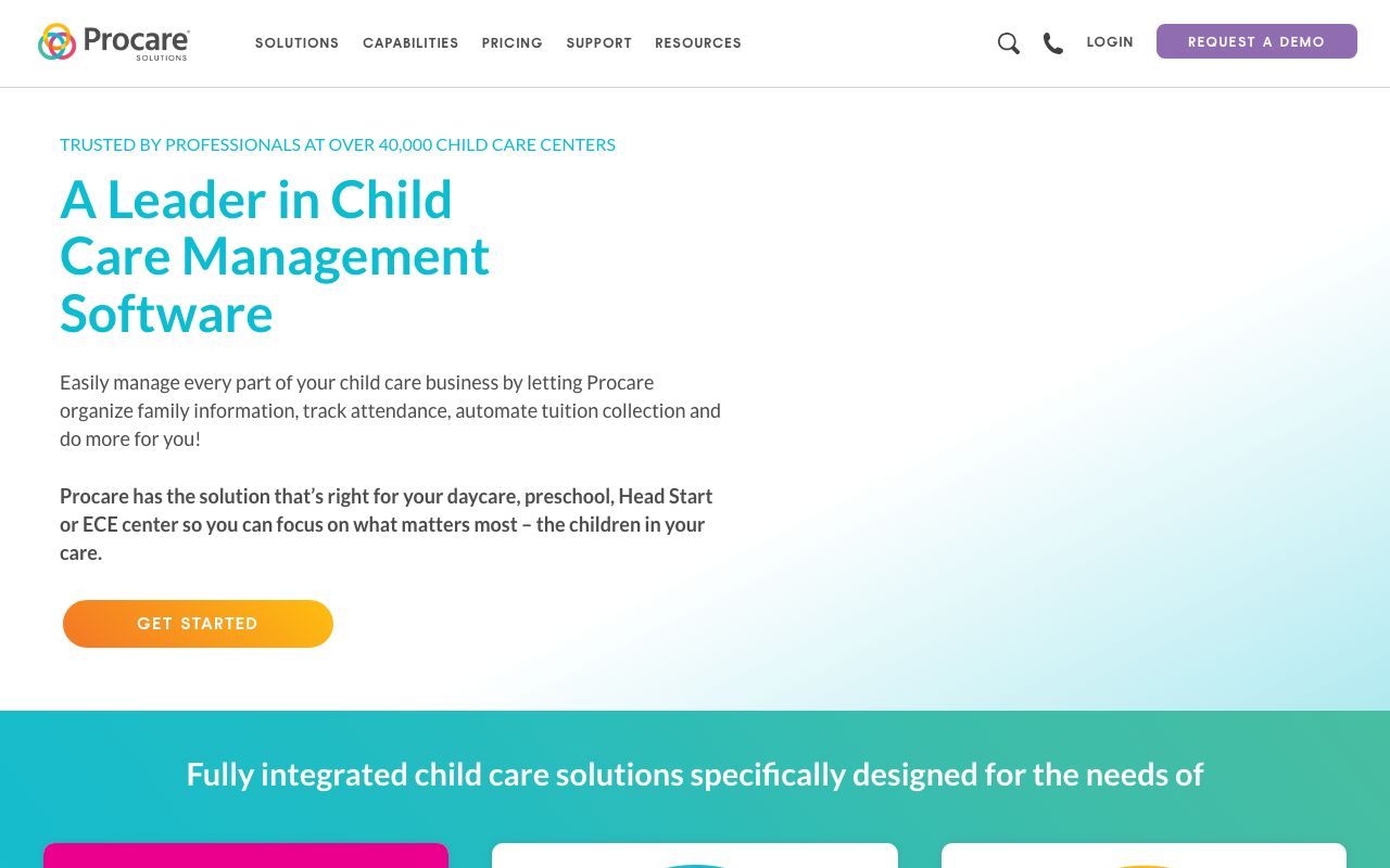 Procare Solutions. Verified Reviews, Pros & ... — zrzut ekranu interfejsu