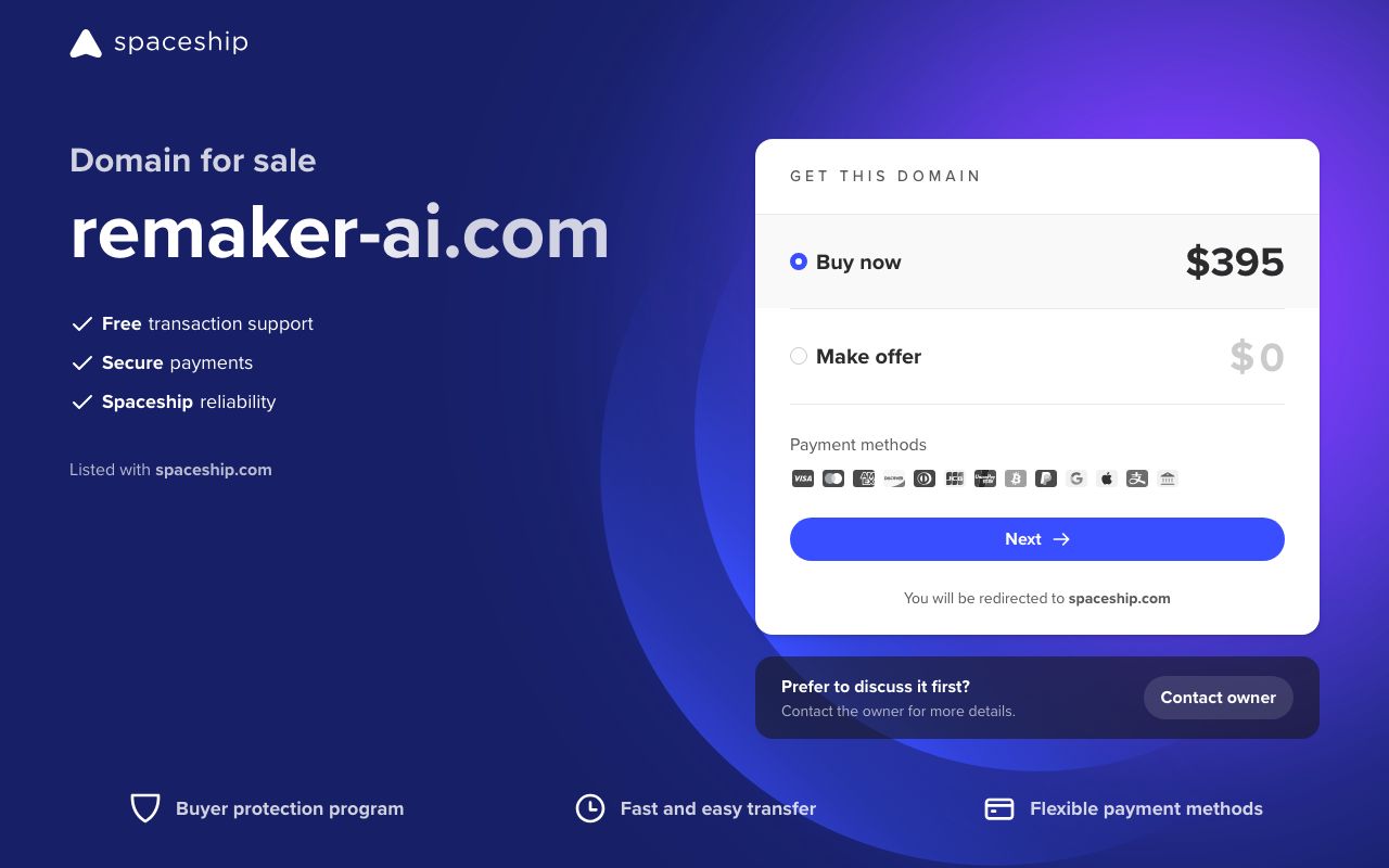 Remaker.ai – Best AI Image & Video Generators — zrzut ekranu interfejsu