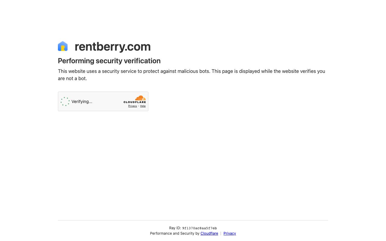 Rentberry. Verified Reviews, Pros & Cons — zrzut ekranu interfejsu