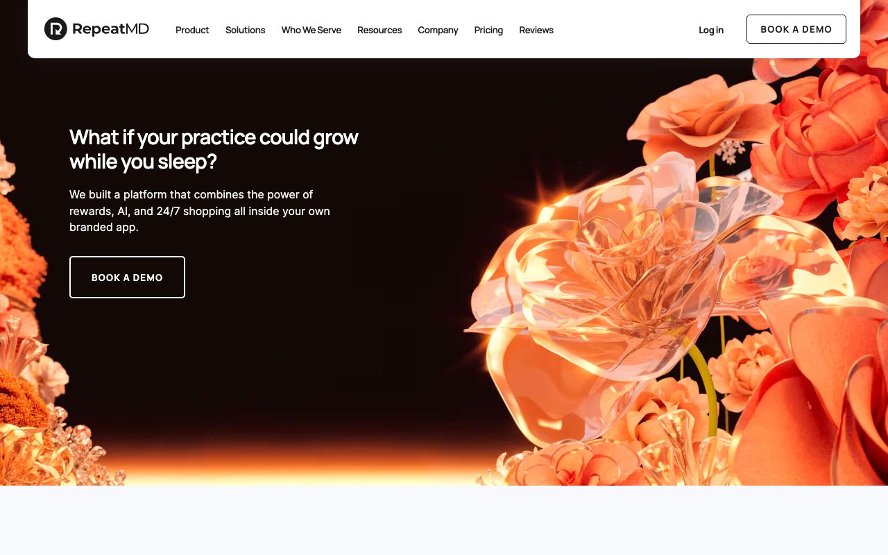 RepeatMD. Verified Reviews, Pros & Cons — zrzut ekranu interfejsu
